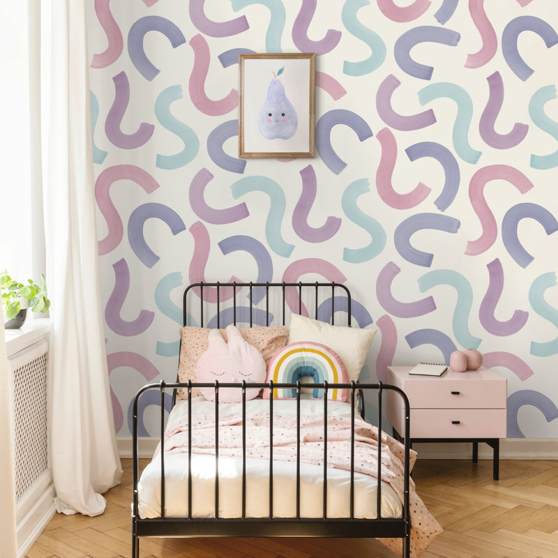 Curley confetti, Purple Pink