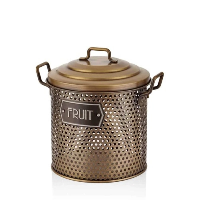 Nicky Food Storage Container, Gold