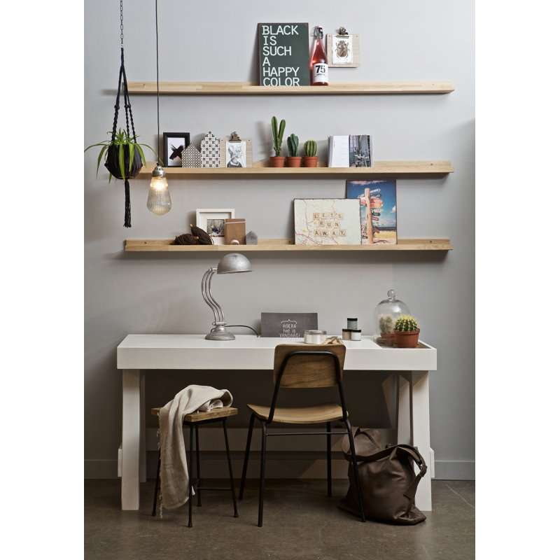 Morehouse Wood Floating Shelf, 6cm H x 170cm W x 10cm D