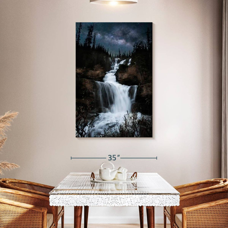 Alvord Milky Way Waterfall, 48" H x 32" W