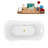 68'' x 33.9'' Soaking Acrylic Bathtub-778471627-778471619