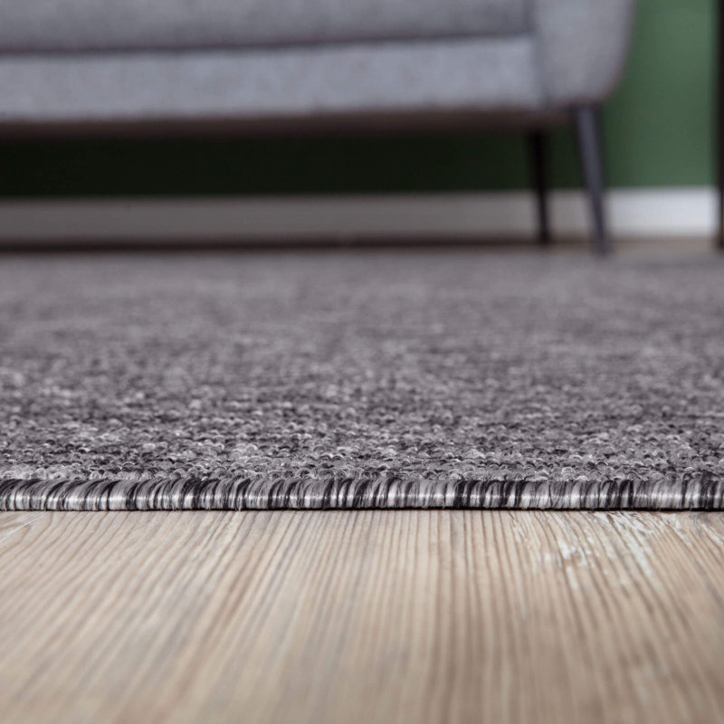 Flex Collection Solid Colour Machine Tufted Area Rug, Rectangle 60 x 110 cm