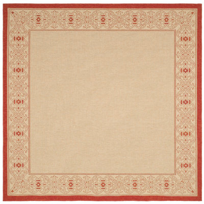 Saboun Performance Solid Colour Indoor/Outdoor Area Rug