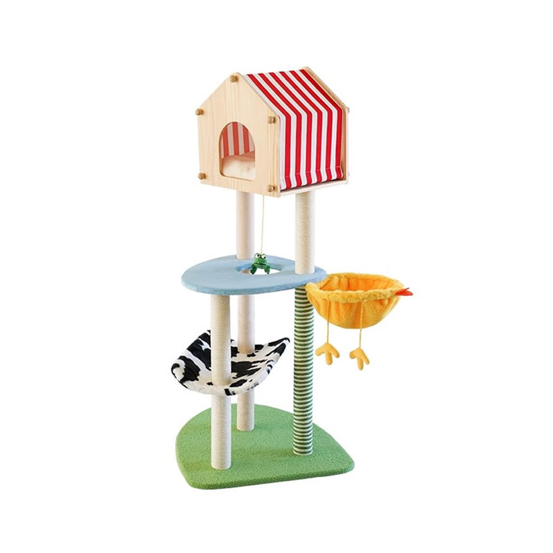 Cute And Fun Multi-Functional Cat Tree