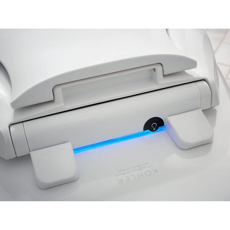 Transitions® Elongated Toilet Seat, White, Ready Latch