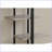 Bookshelf, 5-Tier Modern Industrial 60”H Open Concept | Taupe | MDF-1287867246