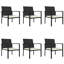 Bedros 6 - Person Patio Dining Set with Rectangular Table , Cushions Included-2026238725-2026238722-2026238728