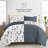 Duvet Cover Set Patterned Microfiber Ultra Soft Bedding in Flower Field-105813896