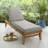 Outdoor 3'' Chaise Lounge Seat / Back Cushion-70178250-70178238