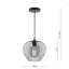 Raheen 1 - Light Matt Black Pendant