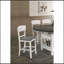 Ensemble de 2 chaises contemporaines à hauteur de comptoir pour salle à manger contemporaine