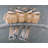 Exotic Brown Bird Braided Polyester Placemat - Four Birds Design