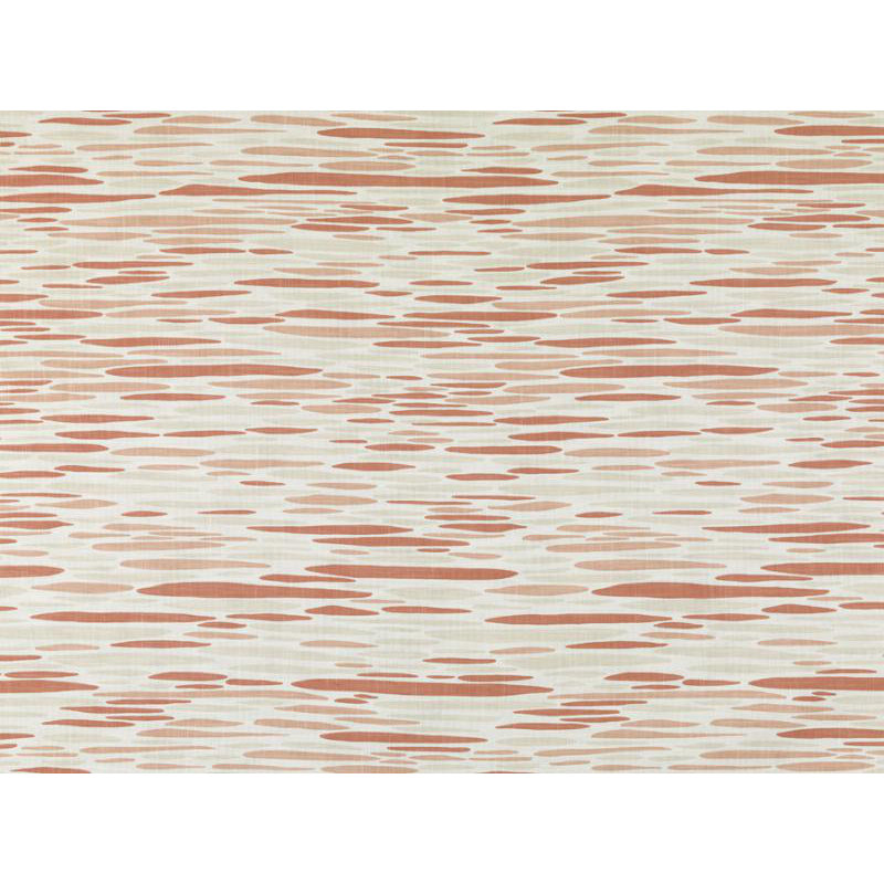 Whimsy Garden Island Fabric, Coral