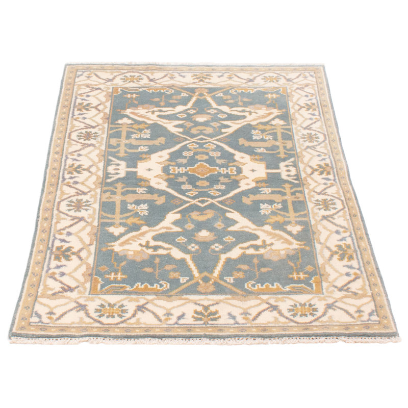 Royal Oushak Light Denim Blue Rug 4'0" x 6'0"