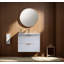 Ensemble de meuble-lavabo mural simple 29,92 po Tomara avec plateau en céramique