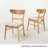 Armgart 5-Piece Rubberwood Dining Set with Upholstered Chairs-1301156411-1301156413