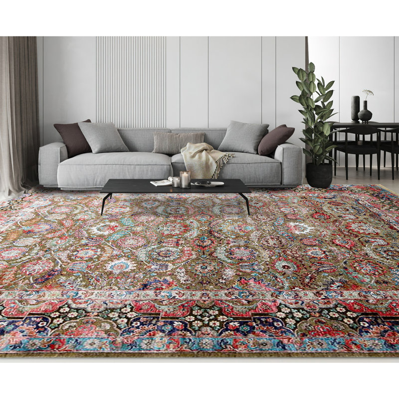 Oriental Area Rug, Rectangle 9' x 12'