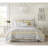 Elegant 9 Piece Cotton Percale Comforter Set - Yellow Cal King