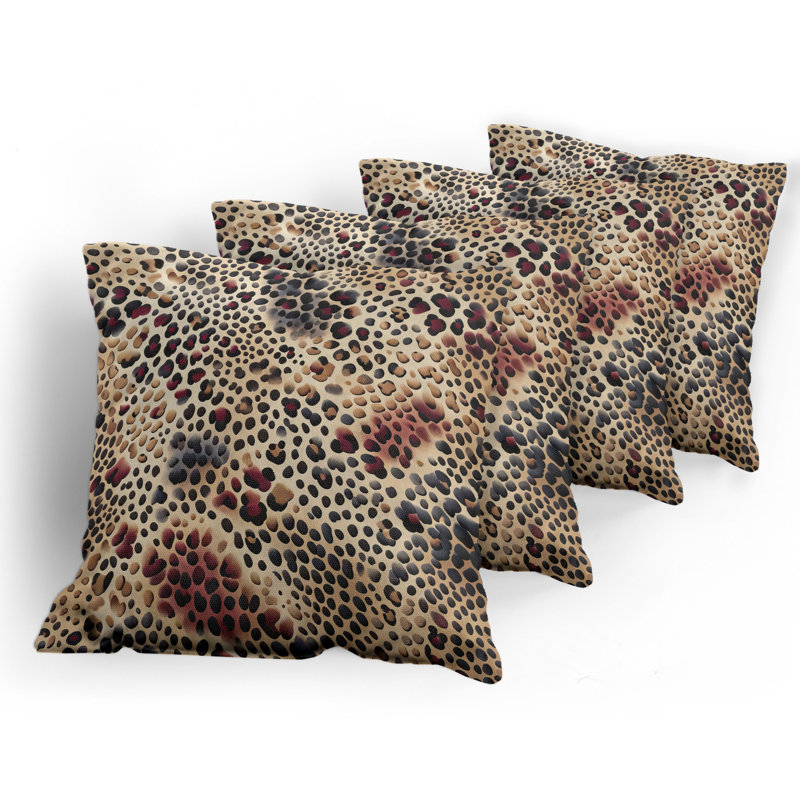 Fabric Reversible Throw Pillow, 16"H x 16"W