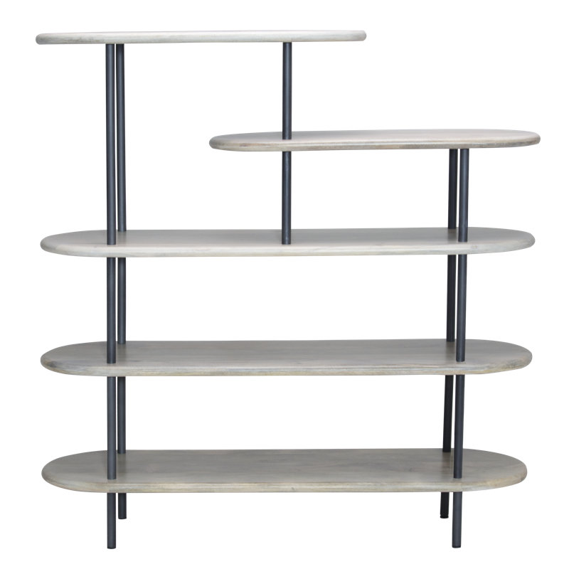 Tameria 5 Tier Oval Bookshelf