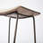 Deux Upholstered Counter Stool with Metal Frame-368541363