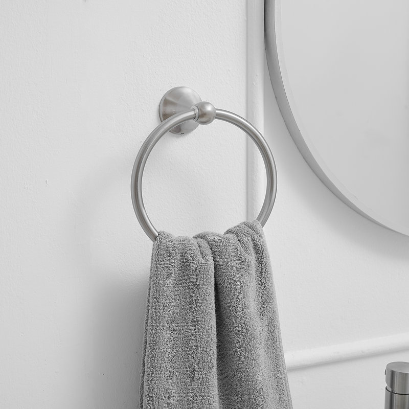 Ensemble de quincaillerie de salle de bain 5 pièces, Nickel brossé
