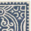 Tapis géométrique en laine touffeté à la main Sadik-824474708