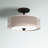Glass Semi Flush Mount