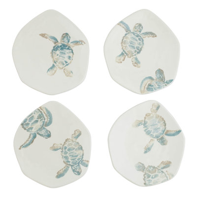 Tartaruga Handmade Earthenware Salad/Dessert Plate