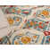 Tapis bleu / jaune Walmoor Ikat
