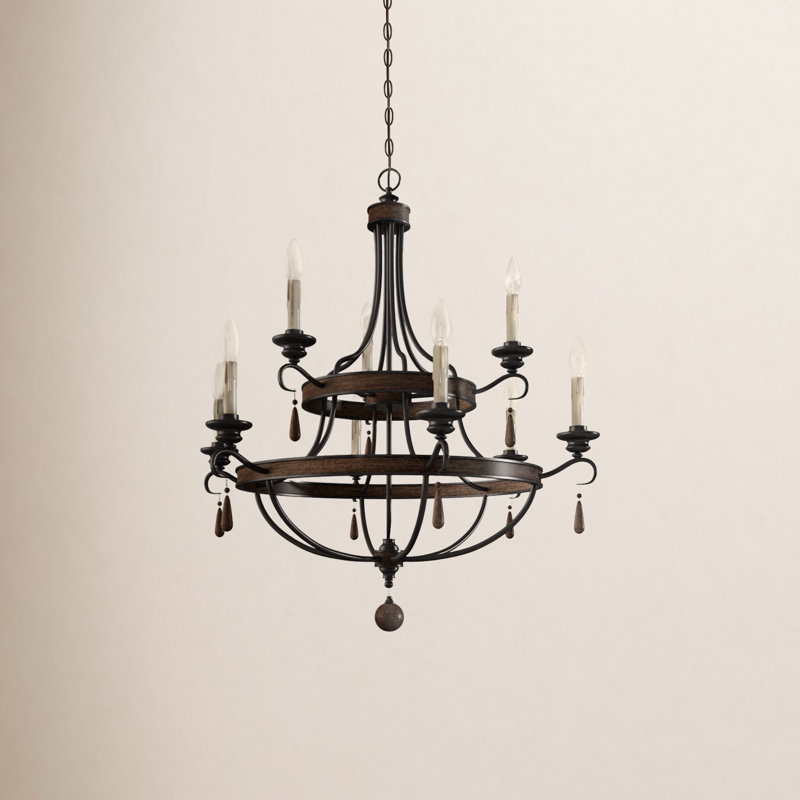 Aadvik 9 - Light Dimmable Empire Chandelier