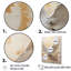 Minimalisme beige et colombe dorée III sur toile-32231670-32231663