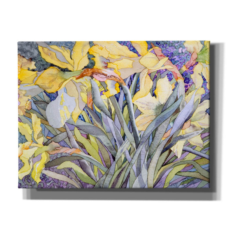 Sur toile, H 26 po x l 34 po x P 1,5 po