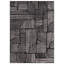 Tapis géométrique noir / ivoire Rambo-537140549-573230856