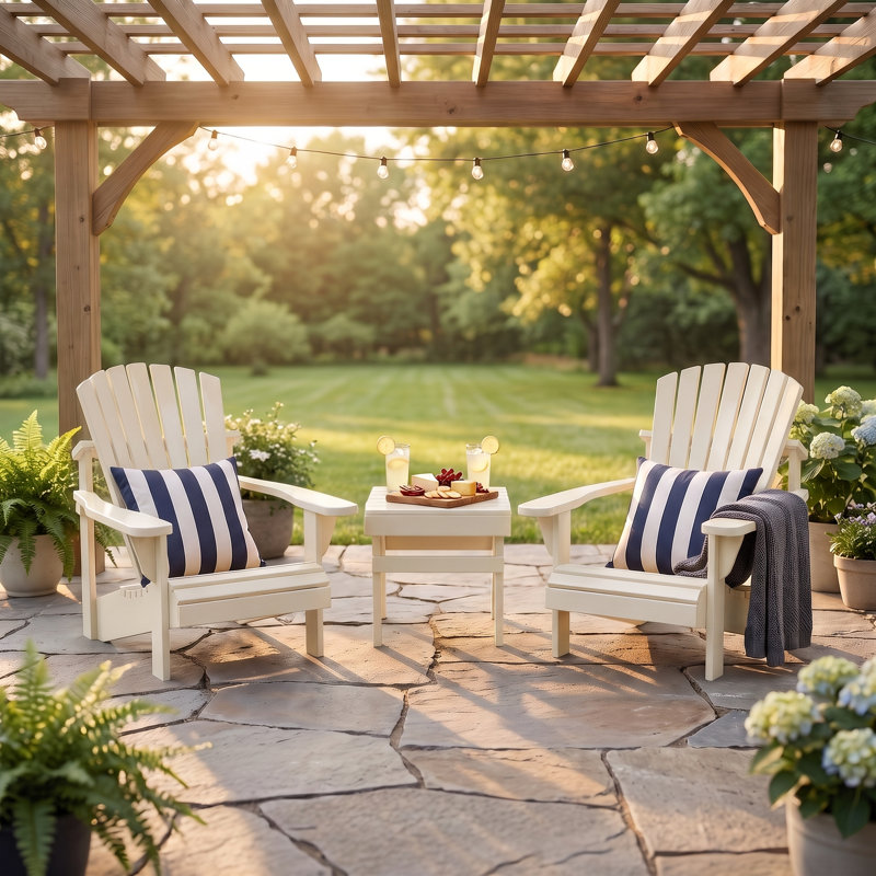 Chaise Adirondack Weathercraft Classic, bois massif de pin traité sous pression avec dossier incurvé et siège profilé, 15 options de finition Sherwin-Williams, fabriquée aux États-Unis