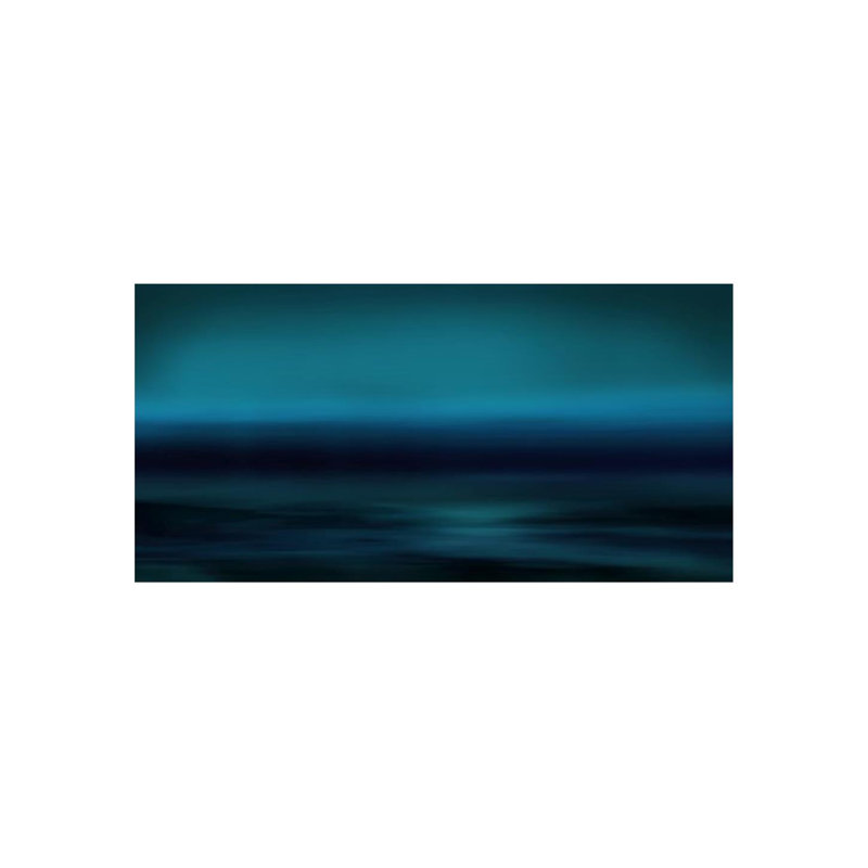 Midnight Oceans Print by James McAllen, 24" H x 48" W x 1.5" D, Image Brush Gel