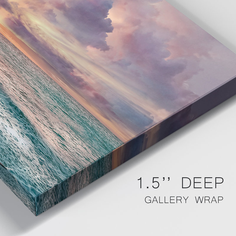 «Copper Beach» - peinture sur toile tendue, H 18 po x l 12 po x P 1 po