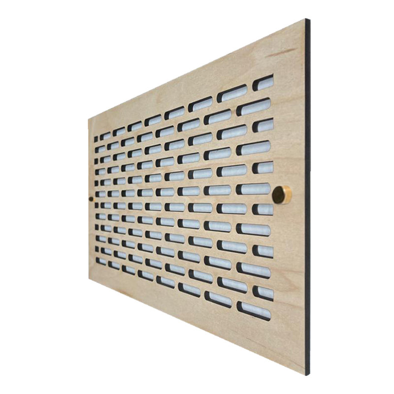 Registres de plafond et de mur Stellar Air avec vis en laiton - 8 x 10 (ouverture de conduit) 10 x 12 taille totale - industriel