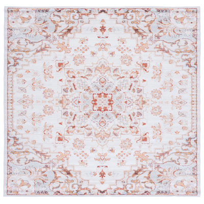 Sonia Oriental Beige/Grey Red Area Rug