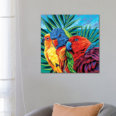 Birds In Paradise I by Carolee Vitaletti - Gallery-Wrapped Canvas Giclée on Canvas