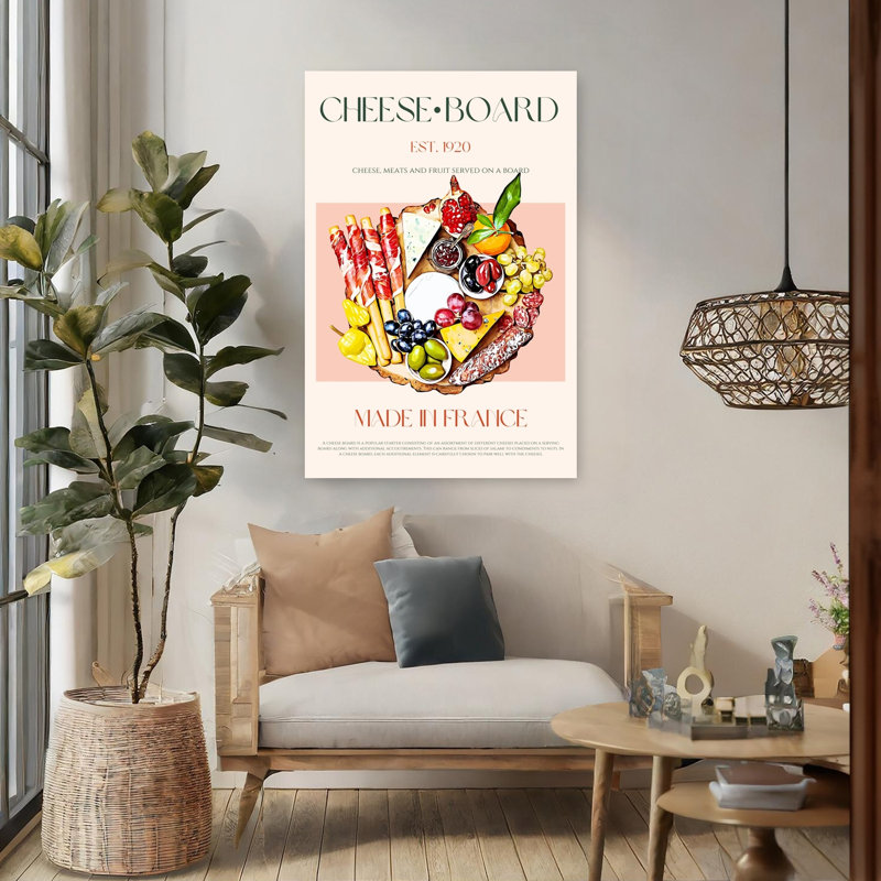 Art mural Gourmet, H 48 po x l 32 po