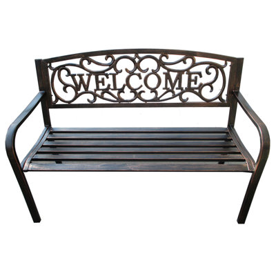 Metal Outdoor Bench