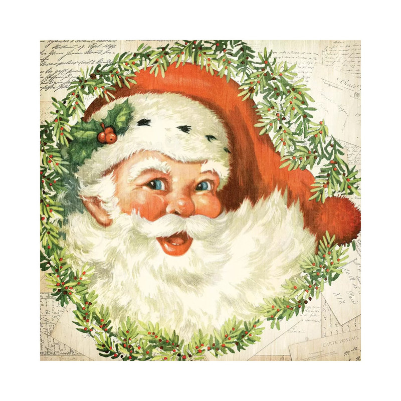 Letters To Santa by Kimberly Allen - Wrapped Canvas Gallery-Wrapped Canvas Giclée, 93.98 cm H x 93.98 cm W