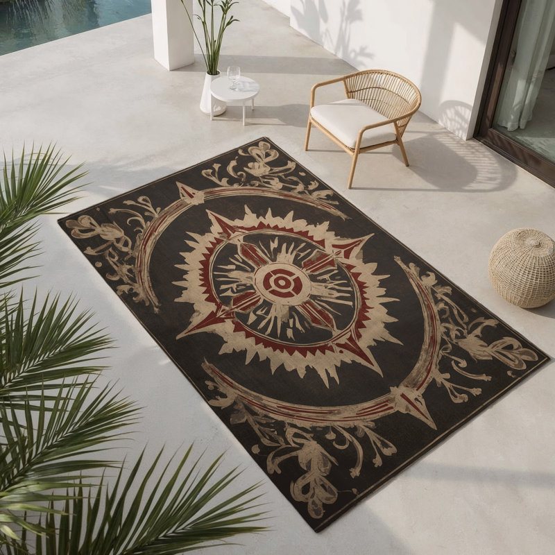 Tapis d'intérieur et d'extérieur Archi, Rectangle 1 pi 6 po x 2 pi 6 po