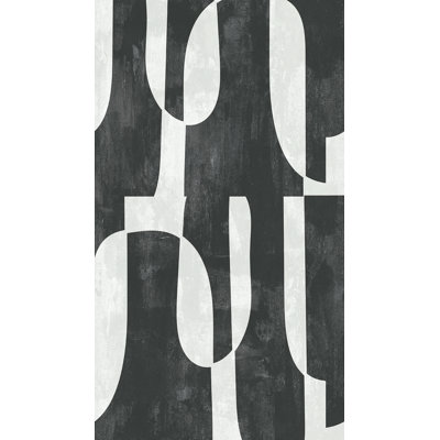 Murale noire Mod Monolithe