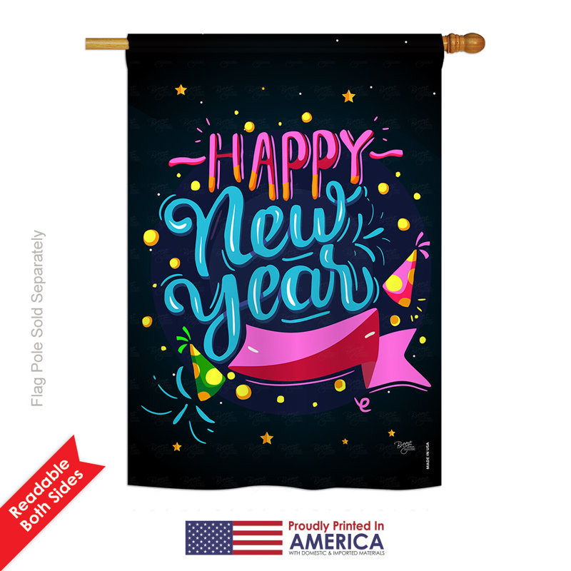 Drapeau de maison en polyester 40 x 28 po Hayrenik