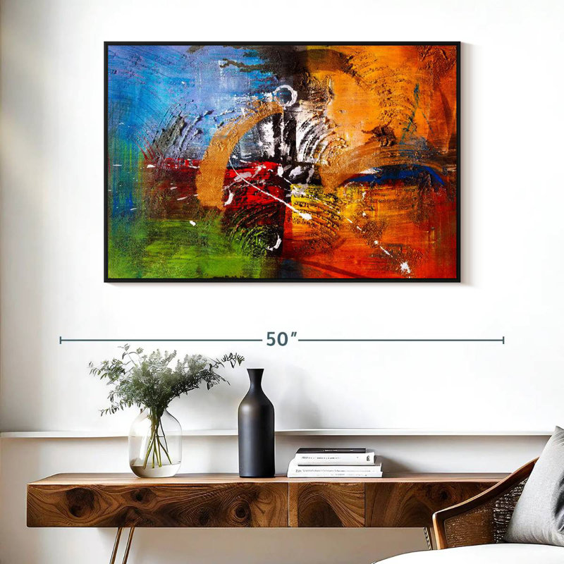 Avery Colorful Abstract, 27" H x 40" W