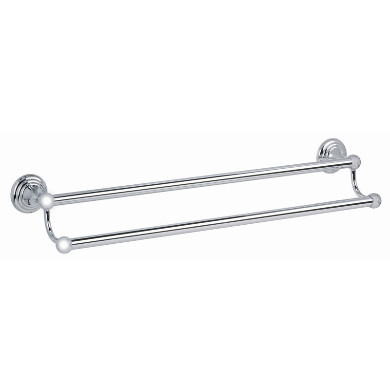 Embassy Towel Bar, Polished Chrome