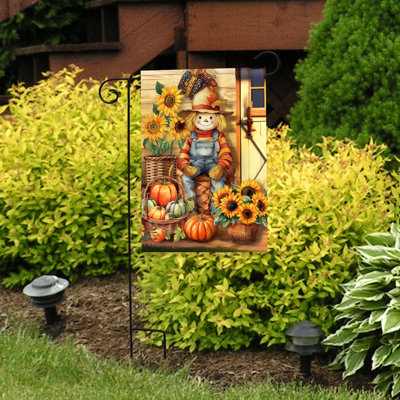 Drapeau de jardin Country Scarecrow