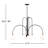 Autherine 6 - Light Dimmable Chandelier